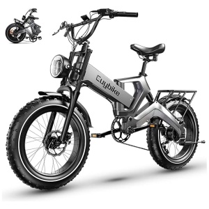1500/2000W Electric Bike for Adults, 48V 20/25AH Removable Battery, 36MPH, 80-100Miles Long Range Foldable Electric Bike, 20"x4.0" Fat Tire, 7/8...