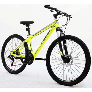 26 inch Comfort Hybrid Bike, 21 Speed Adult Dual Sport Bicycle, Lightweight Aluminum Frame MTB for Mens and Womens, City Commuting Cross Country