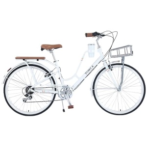 26 Inch Womens Beach Cruiser Bike，Womens Beach Cruiser，Women Bike，Hybrid Bike Women,Hybrid Bikes 26 Inch,Commuter Bike Women,Multiple Colors