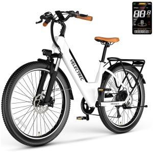 26" 𝟏𝟎𝟎𝟎𝐰 Motor Peak Electric Bike for Adults,up to 70Miles Removable Battery Ebike,UL Certified Commuter Ebikes for Adults Electric Bicycles with...