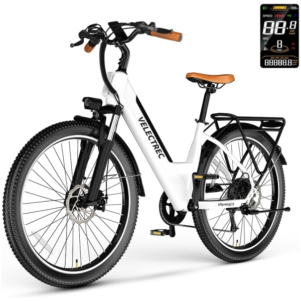 26" 𝟏𝟎𝟎𝟎𝐰 Motor Peak Electric Bike for Adults,up to 70Miles Removable Battery Ebike,UL Certified Commuter Ebikes for Adults Electric Bicycles with...