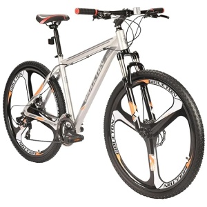 29 Inch Mountain Bike 21 Speed Mountain Bike with Dual Disc Brakes,Aluminum Alloy Frame Bicycle for Men and Women