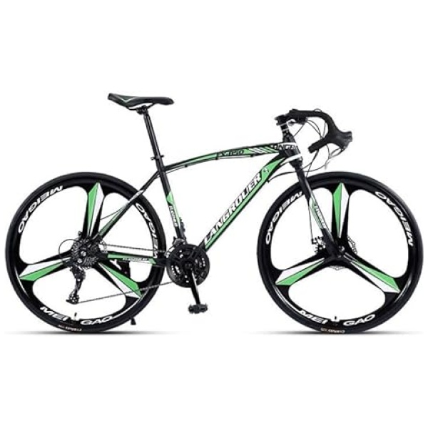 700C Wheels, 21/24/27/30 Speed, Adult Bicycle, Road Bike Aluminum Wheels Shock Absorbing Variable Speed Road Bicycle Racing