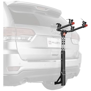 Allen Sports Deluxe 2-Bike Hitch Mount Rack , Silver/Black (522RR)