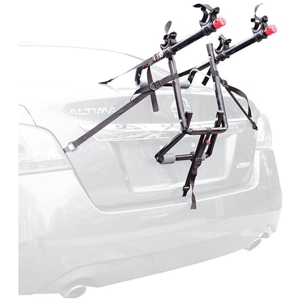 Allen Sports Deluxe 2-Bike Trunk Mount Rack, Model 102DN-R, Black