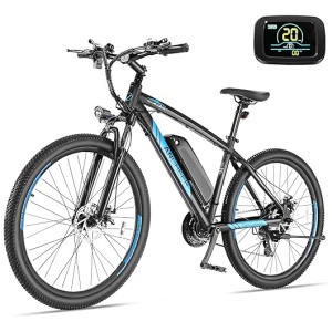ANCHEER Hummmer Electric Bike for Adults 27.5'' Peak 750W Electric Mountain Bike/Ebike, 3 Hours Fast Charge, 55 Miles Electric Bicycle with...