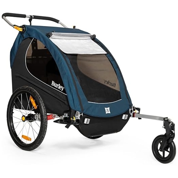 Burley Encore X, 2 Seat Kids Bike Trailer & Stroller