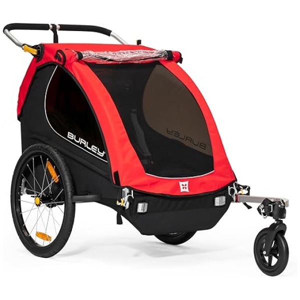 Burley Honey Bee, 2 Seat Kids Bike Trailer & Stroller