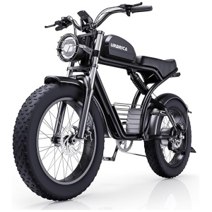 Electric Bike for Adults, 1500W 30MPH,48V 20/23AH,Max 75Miles Electric Motorcycle 20" Fat Tire Dirt Bike, Shamano 7-Speed E-Bike Dual Shock...