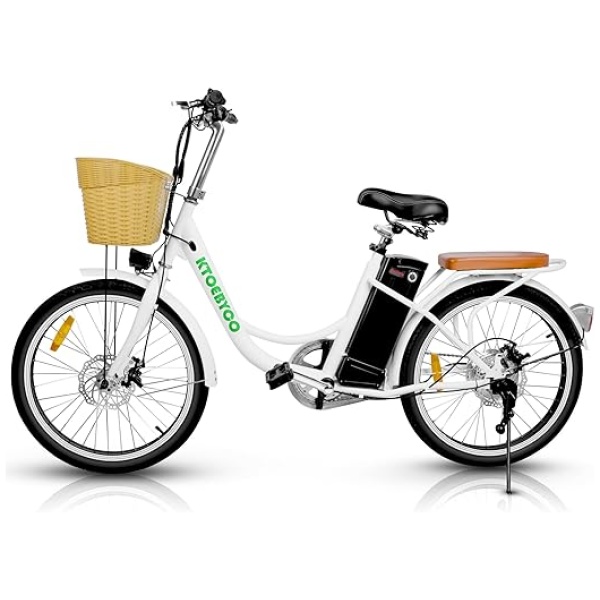 Electric Bike for Adults 750W Motor Peak City Cruiser Bicycle,480Wh Removable Battery,Up to 50Miles 30MPH, UL Certified Electric Commuter Bike with...