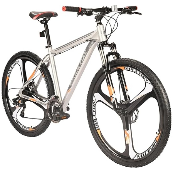 EUROBIKE 29” /27.5" Mountain Bike，29" Men Mountain Bike, Lightweight Aluminum Frame,Front Suspension Daul Disc Brakes 21 Speed Bicycles for Mens...