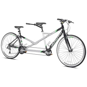 Giordano 700c Duetto Tandem Road Bike, Silver, Medium Large, (92700)