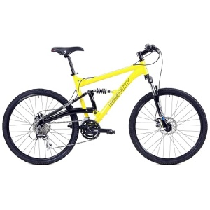 Gravity FSX 1.0 Dual Full Suspension Mountain Bike with Disc Brakes Aluminum Frame