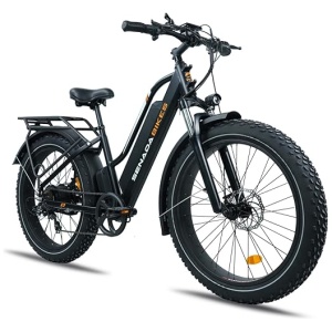 Herald Electric Bike for Adults with 1250W Peak Motor, 1008Wh Mountain Ebike, Up to 30MPH 80Miles Adult Electric Bicycle, 26" x 4" Fat Tire...