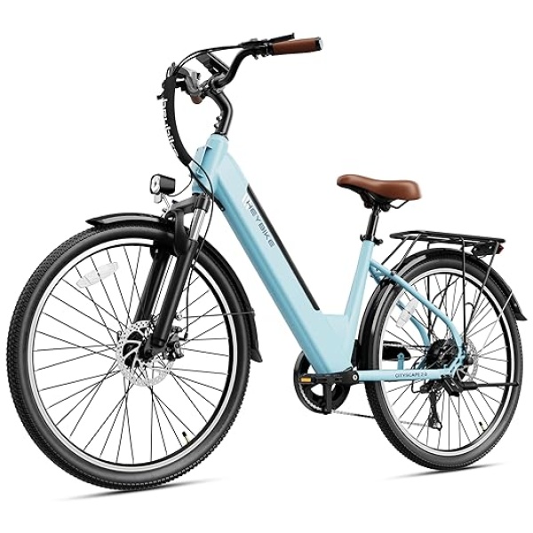 Heybike Cityscape 2.0 Electric Bike for Adults with 750W Motor Peak,468Wh Removable Battery and up to 50Miles 24MPH,UL Certified 26" Electric...