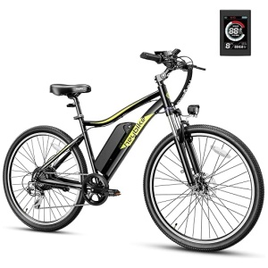 Heybike Race Max Electric Bike for Adults with 750W Peak Motor, 28mph Max Speed, 600WH Removable Battery Ebike, 27.5" Electric Mountain Bike with...