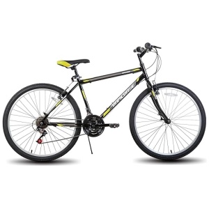 HH HILAND 26 Inch Hybrid Bike, Adult Bicycles for Women and Men with 21 Speed, High-Carbon Steel Lightweight Frame Urban Commuter Bike