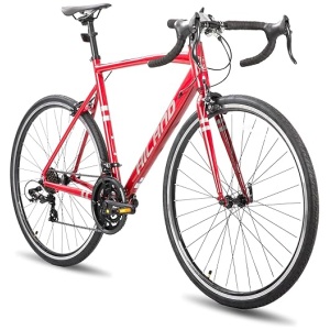 HH HILAND 700c Road Bike 14 Speed, Aluminum Frame Racing Bike, City Commuter Bicycle for Men Women