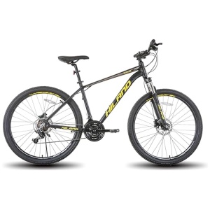 Hiland 27.5 inch Mountain Bike 21 Speeds, Lock-Out Suspension Fork, Aluminum 18 inch Frame Hydraulic Disc-Brake for Men Women Mens MTB Bicycle...