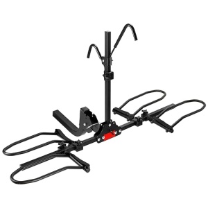 Hitch Bike Rack, Anti Wobble Smart Tilting Folding Bike Rack Hitch, 2-Bike 160 lbs Capacity, Ideal for Standard, Fat Tire and Electric Bike, 2-Inch...