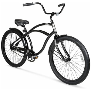 Hyper Adult Beach Cruiser Bike Men 26 Inch Commuter Bike with Rear Coaster Brake and Oversize Comfort Seat Commuter Bicycle Men with Sturdy Steel...
