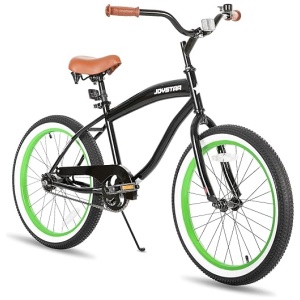 JOYSTAR Youth and Adult Beach Cruiser Bike for Men and Women, 20-24-26-Inch Wheel Options, Step-Through or Step-Over Frames, Single Speed, Coaster...