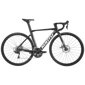 KOOTU Carbon Road Bike, T800 Lightweight Carbon Fiber Frame Racing Bicycle with 105 R7000 22 Speed Groupset and Wire-Pull Disc Brake for Man and Woman