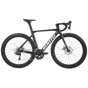 KOOTU Full Carbon Road Bike, T800 LightweightCarbon Fiber Frame Racing Bicycle with 105 R7000 22 Speed Groupset and Wire-Pull Disc Brake for Adult