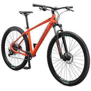 Mongoose Tyax Comp, Sport, and Expert Adult Mountain Bike, 27.5-29-Inch Wheels, Tectonic T2 Aluminum Frame, Rigid Hardtail, Hydraulic Disc Brakes