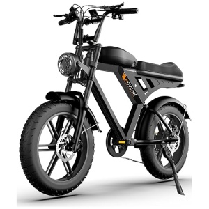 MOVCAN Electric Bike for Adult 1500W/1000W Motor 20 in Fat Tire Ebike,Up to 32MPH/28MPH 120/70 Miles,31.2/15.6 AH Removable Dual Battery, 7 Speed...