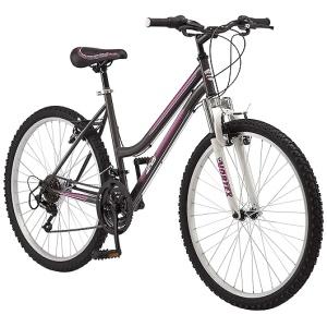 Pacific Mountain Sport Bike for Adult Youth Men Women, 24-26-Inch Wheels, 18-Speed Twist Shifters, Linear Pull Brake, Front Suspension, and Steel...