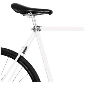Pearl White Matt Metallic Mini Bicycle Film for Road Bike, MTB, Trekking Bike, Fixie, Holland Bike, City Bike, Scooter, Rollator for Approx. 13 cm...
