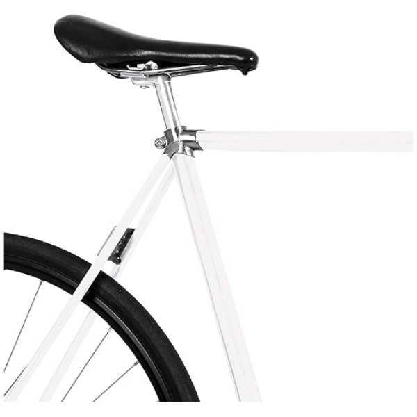 Pearl White Matt Metallic Mini Bicycle Film for Road Bike, MTB, Trekking Bike, Fixie, Holland Bike, City Bike, Scooter, Rollator for Approx. 13 cm...
