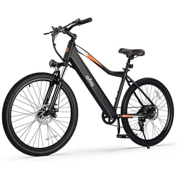 Qlife Cityone Electric Bike for Adults 26" Ebike with 2.1" Tire,UL2849 Certified Built-in Removable Battery, Peak 500W Motor Ebikes with 7 Speed...