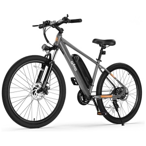 Qlife Racer Electric Bike for Adults - 21-Speed Mountain Lightweight Ebike with 350W Brushless Motor, 375Wh Removable Battery, 26X2.1 Tire Step...
