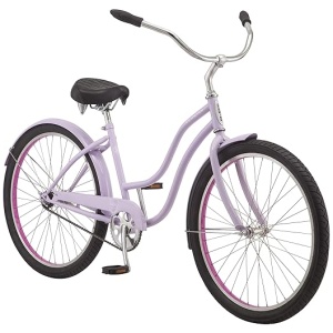 Schwinn Mikko Adult Beach Cruiser Bike, 17-Inch Steel Frame, Wide Wheels for Stability, Rear Coaster Brakes, Multiple Speed Options