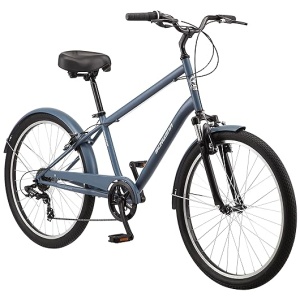 Schwinn Regioneer Adult Hybrid Comfort Bike, 26-Inch Wheels, 7-Speed, Steel Frame, Alloy Linear Brakes, Multiple Colors