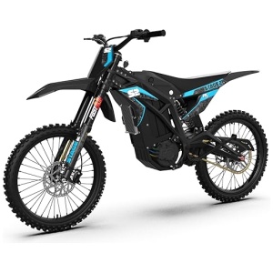 Stage2, M1 Electric Dirt Bike E Moto, 6000W (Peak) Brushless Motor, UL 2272 Compliant 60V Lithium Battery and Electrical System, Up to 47 MPH, 3...