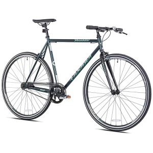 Takara Yuugen Single Speed Flat Bar Fixie Road Bike, 700c, Large, Green