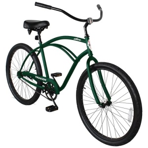 Tracer ACE 26in Single Speed Beach Cruiser Bike with Coaster Brake for Mens and Womens -Multiple Colors