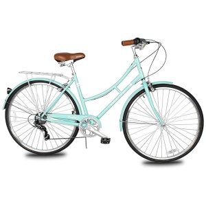 Tracer Osaka Hybrid Bikes, Steel Frame, Shimano Nexus Inter 3/7 Speed, Brown Seat Brown Grips, Road Bike, City Bike, Multiple Colors