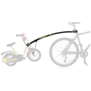 Trail-Gator Tow Bar Children's Trailer, Black One Size