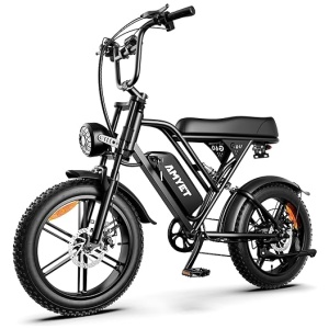 V9-G60 Electric Bike for Adults, 1000W/Peak 1500W Ebike with 48V25Ah/20Ah Removable Battery,32MPH &70 Miles 7 Speed Gears,20" Fat Tire Electric...