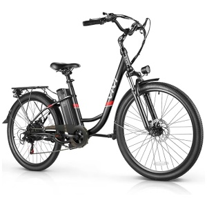 Vivi Electric Bike, 26" Electric Cruiser Bike 500W(Peak 800W) Ebike 20MPH Electric Bike for Adults, 48V Removable Battery, Cruise Control,...