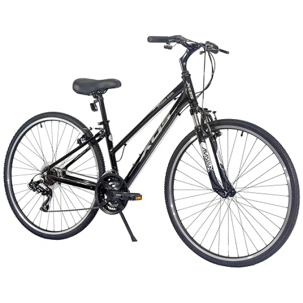 XDS Cross200 Women's 21sp Step-Throught Hybrid Bicycles - Black