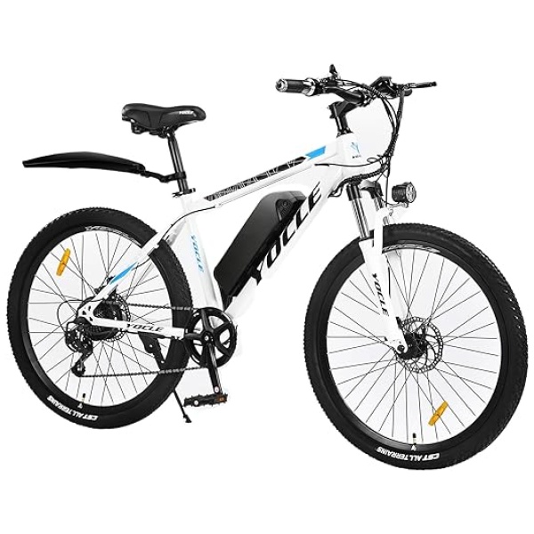 YOCLE 26" Electric Bike for Adults with 288Wh 36V 8AH Removable Battery, 40Miles 20MPH Electric Mountain Bike with 350W Brushless Motor, Ebike...