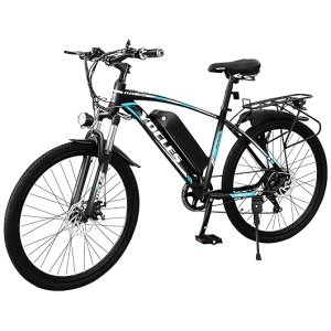 YOCLES 26" Electric Bike for Adults with 288Wh Removable Battery, 40Miles 20MPH Commuting Electric Mountain Bike with 350W Brushless Motor, Ebike...