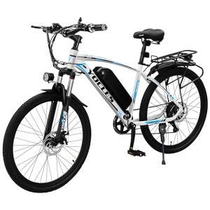 YOCLES 26" Electric Bike for Adults with 288Wh Removable Battery, 40Miles 20MPH Commuting Electric Mountain Bike with 350W Brushless Motor, Ebike...
