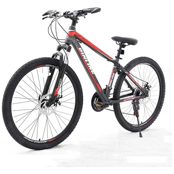 ZHAOXIAN 26 Inch Light Aluminum Frame Comfort Adult Hybrid Bike, Mountain Bike for Men and Women, 21 Speed
